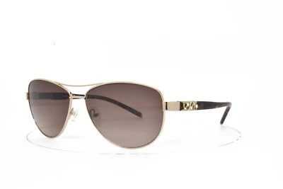 HARLEY DAVIDSON Sunglasses Gold Tortoise Aviator Brown lens 60-14-135 304X 32F - Image 1 of 4