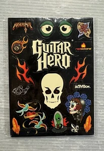 GUITAR HERO World Tour Decals STICKER SET & Wii Instructions / NEW - Picture 1 of 6