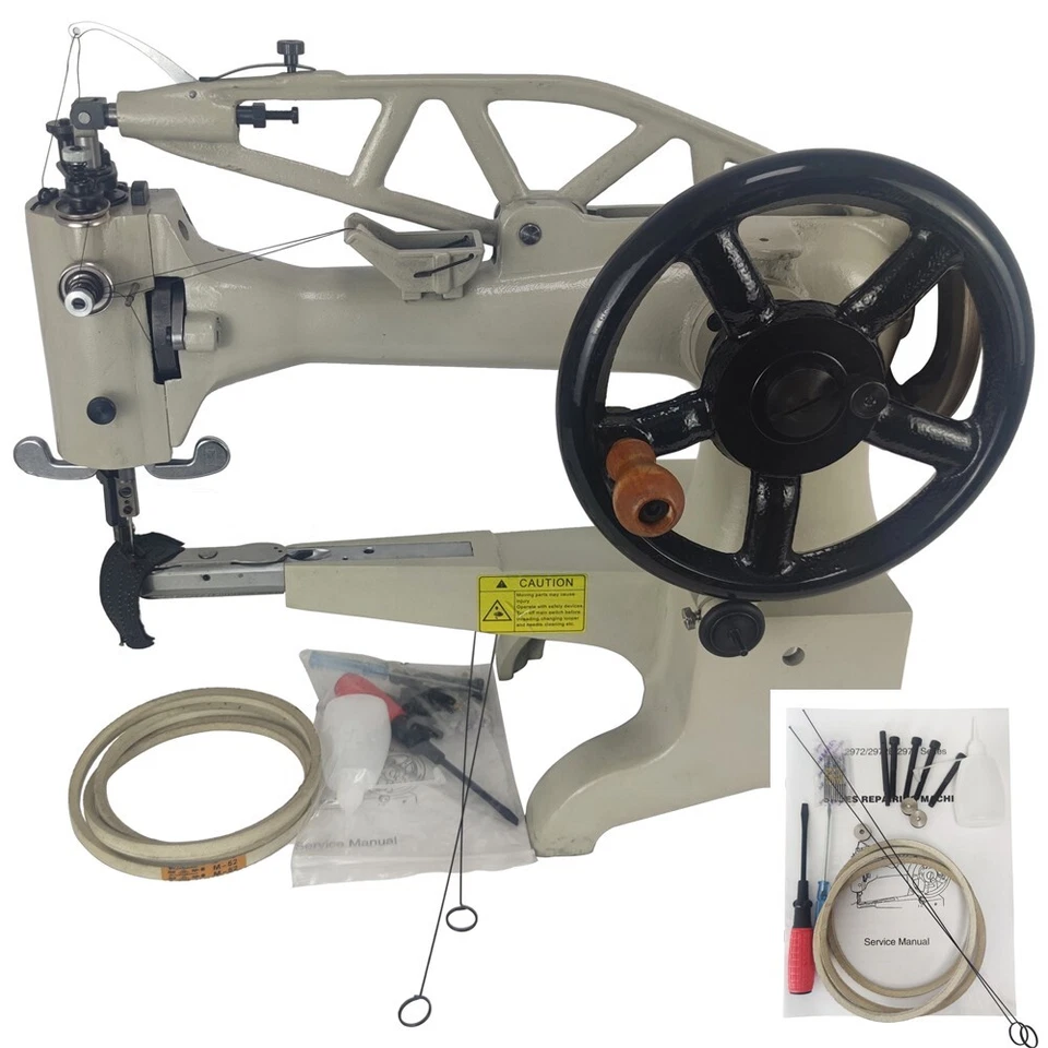 3KG New Leather Industrial Sewing Machine Max Sewing Speed 500 R.P.M 59*29*49cm - Image 1 of 4