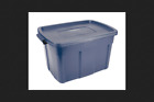 Rubbermaid Roughneck Tote Storage Container, 25-Gallon, Dark Indigo/Metallic