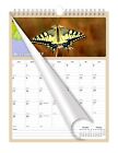 2024 Wall Calendar Spiral-bound Twin - 12 Months Planner 8.5" x 11" (Butterfly)
