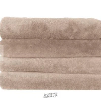 Sunbeam Microplush Electric Heated Throw Blanket Sand - Image 1 of 2