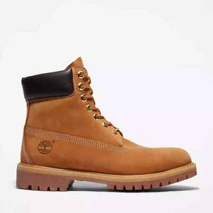 Timberland Premium 6 pulgadas TB010061713 bota de combate para hombre cuero de trigo impermeable - Imagen 1 de 55