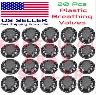 20pcs Air Breathing Filter Accessories Face Cover Mouth Valves Activated Carbon - Image 1 of 4