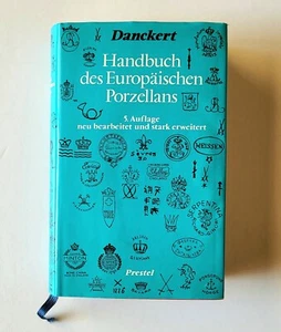 Handbook of European Porcelain Marks, Ludwig Danckert German Ed VG Condition - Picture 1 of 15