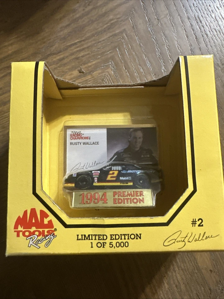 Mac Tools Racing Champions 1/64 Nascar Rusty Wallace 1994 #2 edición limitada Foto 1 de 4