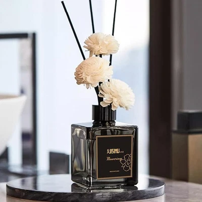 50ml Reed Diffuser Set Spring Floral Scented, Aromatherapy hot sell Q7P3 - Image 1 of 4