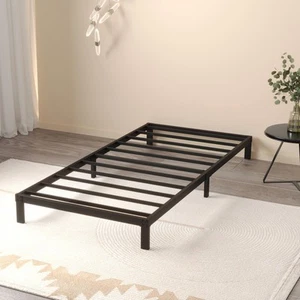 XL Twin Bed Frame No Box Spring Needed, 8 Inch Heavy Duty Metal Twin XL Platform - Picture 1 of 9