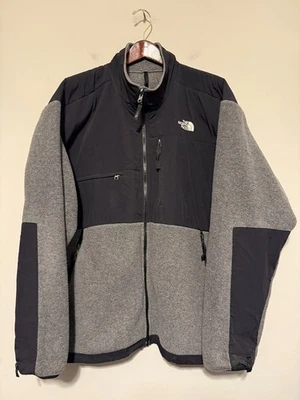 🥶 The North Face Mens 2XL Denali POLARTEC Fleece Zip Jacket 🥶 Gray - Image 1 of 4