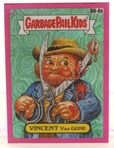 2024 Topps Garbage Pail Kids Chrome VINCENT Van Gone #AN-4a Pink Refractor - Picture 1 of 2