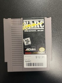 Narc NARC Nintendo Entertainment System NES