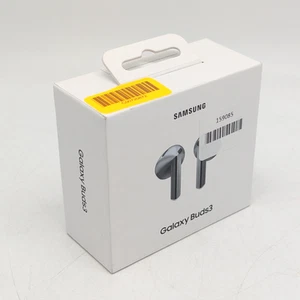 Samsung Galaxy Buds3 True Wireless Bluetooth Earbuds In Silver w/ ANC - SM-R530 - Picture 1 of 6