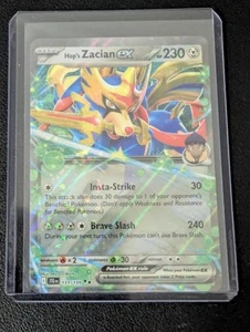 Hop's Zacian ex 111/159 Pokemon S&V: Journey Together Double Rare Holo - Picture 1 of 2