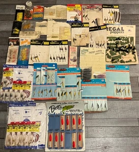 VINTAGE FISHING Lures And Misc Equipment lot New Old Stock - Picture 1 of 6