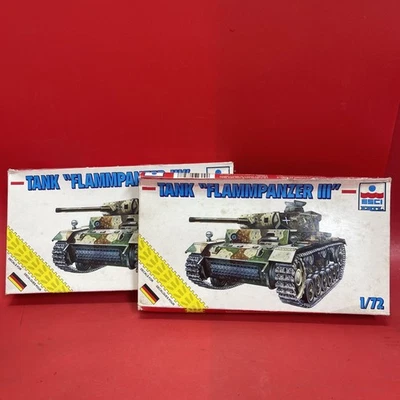 ESCI Tanque Histórico Mini 1/72 Tanque Alemán Flammpanzer III #8327 Lote 2 Foto 1 de 4