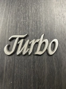 RARE! Volvo 740 “Jurbo” Turbo Trunk Emblem 745 745 780 760 B230FT B230ET B230F+T - Bild 1 von 2