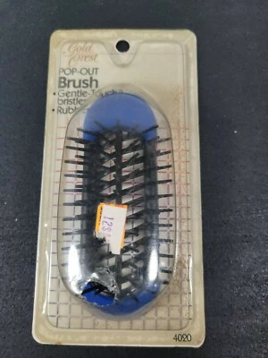 Cepillo Pop-Out Vintage Nuevo Antiguo Stock Foto 1 de 2