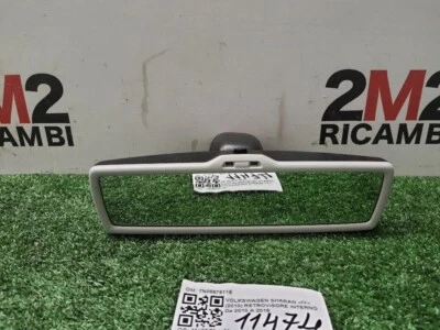 Espejo retrovisor interior para VOLKSWAGEN Sharan 4ª serie 7N0857511E (10>) Foto 1 de 4
