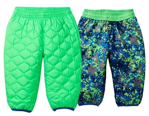 The North Face Infant Baby Boy Perrito Reversible Winter Pants Green Size 0-3 M - Picture 1 of 3
