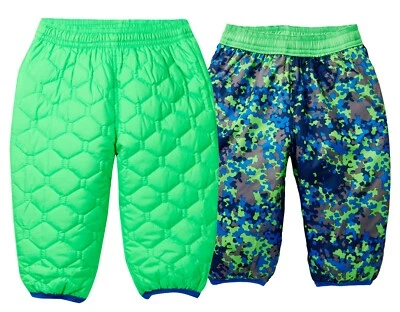 Pantalones de invierno reversibles The North Face bebé niño perrito verde talla 0-3 M Foto 1 de 3