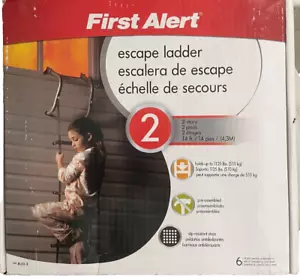 First Alert Fire Escape Ladder 2-Story 14' Never Used - Picture 1 of 3