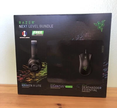 Razer Next Level Bundle - Kraken X Lite Wired Headset, DeathAdder Essential... - Image 1 of 4