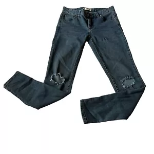 Free People Low Rise Skinny Stretch Jegging Jeans Damen Größe 25 LESEN - Bild 1 von 14