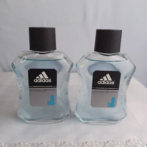Lot Of 2 Adidas Ice Dive After Shave 3.4 Oz Each No Box - Picture 1 of 3