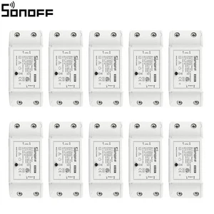 10PCS SONOFF WiFi Smart Light Switch Module Smart Home APP Control for eWelink - Picture 1 of 12