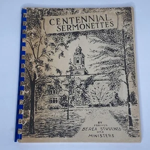 1950's Berea College CENTENNIAL SERMONETTES Former Students & Ministers Kentucky - Bild 1 von 9
