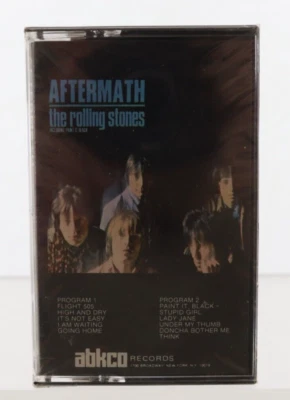 The Rolling Stones Aftermath Cassette Tape New Sealed - Image 1 of 3