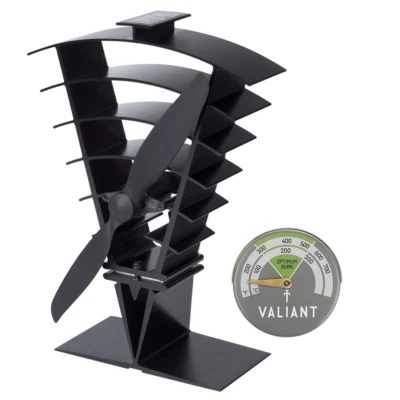 Valiant Vanquish Stove Fan & Magnetic Stove Thermometer in Green Bundle Set - image 1 of 4