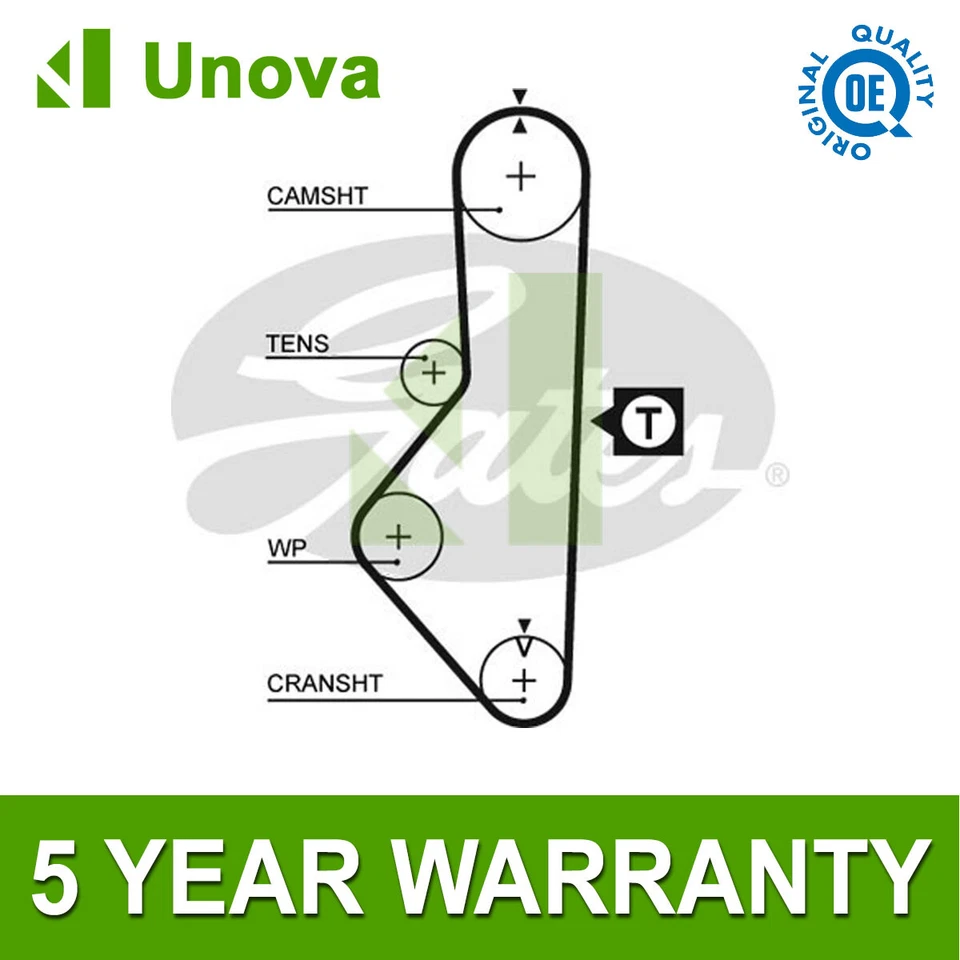 Timing Cam Belt Unova Fits Mazda B-Series 1985-1996 626 1983-1991 2.0 2.1 - Image 1 of 1