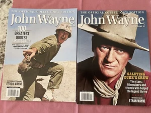 John Wayne The Official Collectors Edition Magazines Vols 44 & 51 - Picture 1 of 12