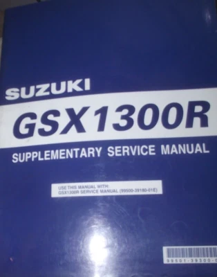 SUZUKI GSX1300R SUPPLEMENTARY SERVICE MANUAL 1999  (PICTURE OF CONTENTS)) - Image 1 of 2