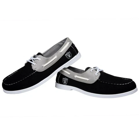 Too Cool! New Las Vegas Oakland Raiders Men's Shoes Size 7  S16 Cover