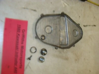 1980 KAWASAKI INTRUDER 440 st440a tampa de caixa de corrente parafusos de driver eixo de eixo - Imagem 1 de 4