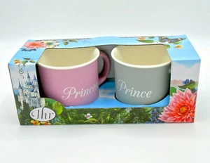 Once upon a time 2er Set Porzellan Becher Tassen Ihr Schmuckkarton Schloß Blumen - Bild 1 von 4