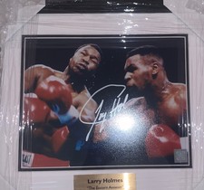 Larry Holmes The Eastern Assassin ” Hand Signed Photo & Framed