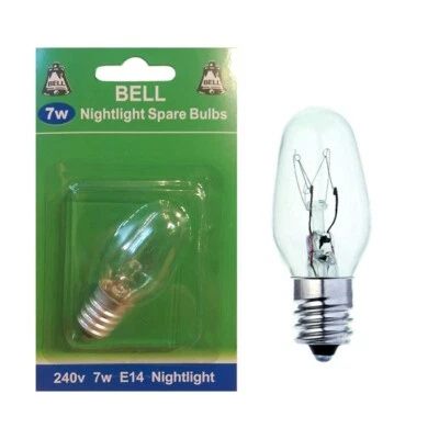 BELL LIGHTING Bombilla de repuesto para luz nocturna BELL 02392 - 7W 240V SES E14