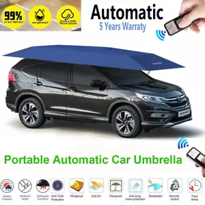 Universal Anti-uv Protection Car Umbrella Tent Sun Shade Roof Cover Automatic - Foto 1 di 15
