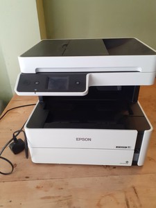 Las mejores ofertas en Blanco y Negro Inalámbrico Epson de inyección de  tinta impresoras de Ordenador | eBay