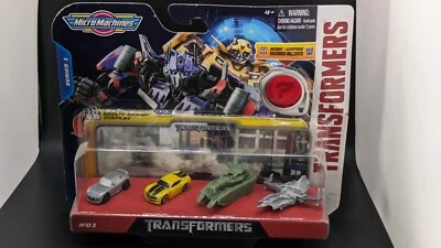 Micro Machines Transformers Series 1 #01 Mini Vehicle Set - Image 1 of 4