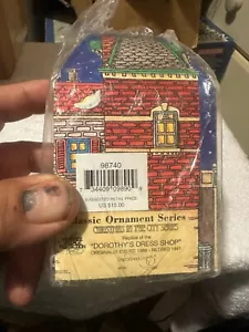Sealed Never Opened Dept 56 "Dorothy's Dress Shop" Ornament 98740 NIB 1991 - Picture 1 of 1