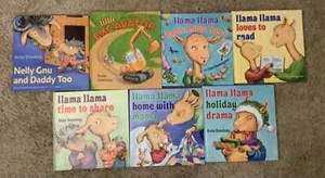 Lot 7 Llama Llama Series Childrens Picture Books by Anna Dewdney HARDCOVER NEW - Picture 1 of 1