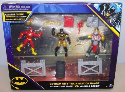 Estación de tren de Gotham City Havoc Batman & The Flash vs. Gorilla Grodd Spinmaster Foto 1 de 4