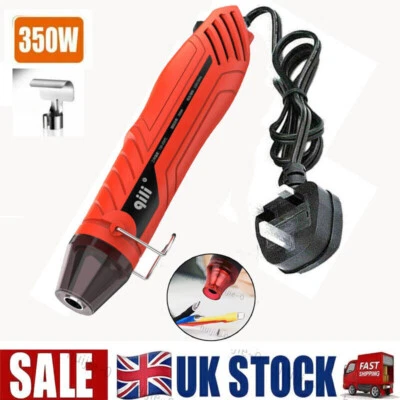 KARTOLS 350W Electric Hot Air Gun nozzle Mini Heat Gun Temperature Professional Home Use