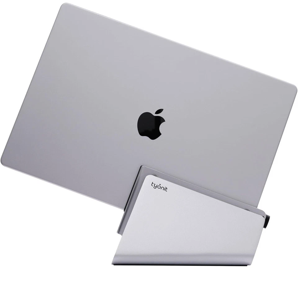 tyonit TiltSnap Vertical Laptop Stand for MacBook, USB-C  (Read Desc) Stand Only - Image 1 of 4