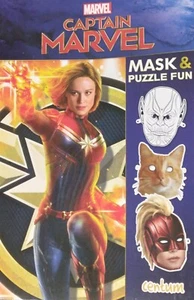 Sale New Captain Marvel Mask & Puzzle Fun great puzzles & masks - Bild 1 von 1