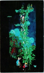 Tennessee Postcard Jack and the Beanstalk Fairyland Caverns Rock City TN - Picture 1 of 2